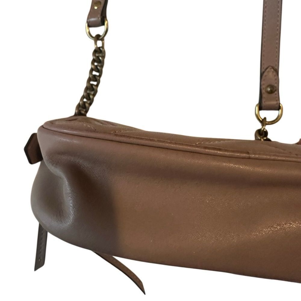 Gucci Tan Crossbody Bag with Gold Accents - Picture 4 of 14